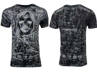 XTREME COUTURE by AFFLICTION Men's T-Shirt SOUL TAKER Black Biker S-5XL