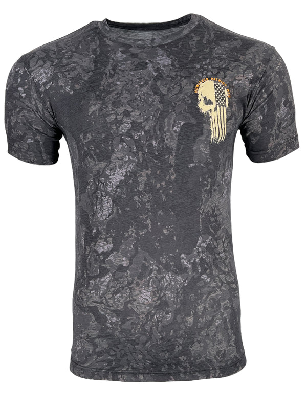 Howitzer Style Men's T-Shirt Alpha Patriot Military Grunt MFG