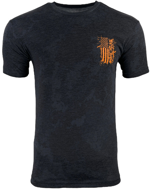 Howitzer Style Men's T-Shirt PEOPLE FLAG SPARY Military Grunt MFG