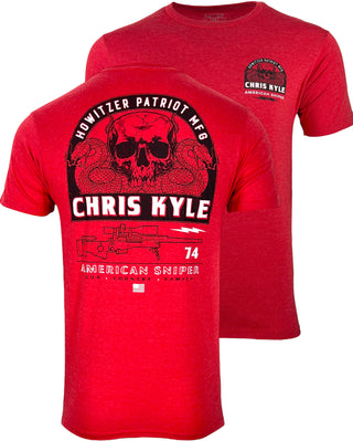 Howitzer Style Men's T-Shirt Chris kyle Snake Military Grunt MFG