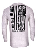 Howitzer Style Men's T-Shirt Land Of The Free Military Grunt MFG