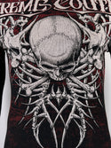 Xtreme Couture by Affliction Men's Thermal Shirt BARE BONE Black