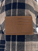 Howitzer Style Men's Button Down Flannel Rifle Military Grunt MFG
