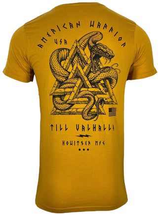 Howitzer Style Men's T-Shirt AMERICAN WARRIOR SPIRIT Military Grunt MFG