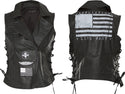 AFFLICTION CLUTCH VEST Women's Jacket Black