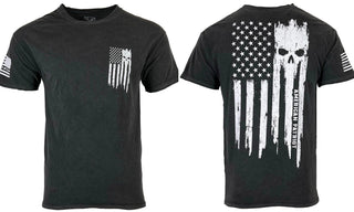 Howitzer Style Men's T-Shirt Patriot Torn Military Grunt MFG