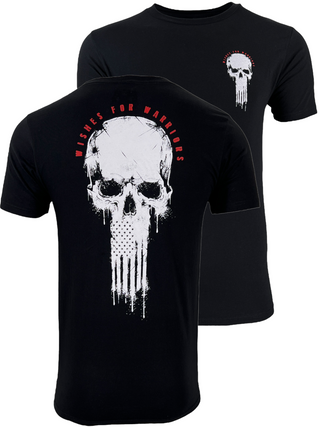 Howitzer Style Men's T-Shirt WISHES SKULL Military Grunt MFG