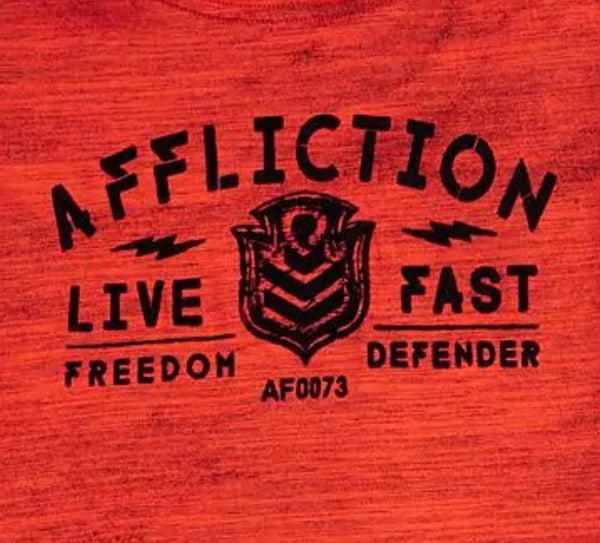 Affliction Boy’s T-shirt -Youth Tee VALUE FREEDOM DUSK