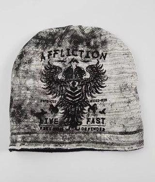 Affliction Men's Hat Reversible Beanie VALUE FREEDOM DUSK