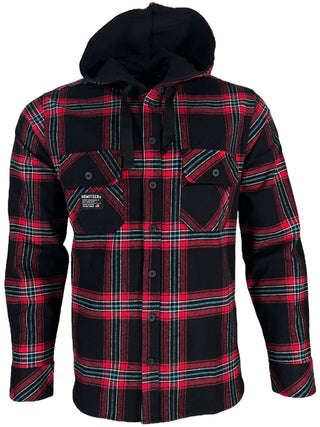 Howitzer Style Men's Button Down Flannel Tactics Military Grunt MFG