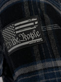 Howitzer Style Men's Button Down Flannel Armaments Military Grunt MFG