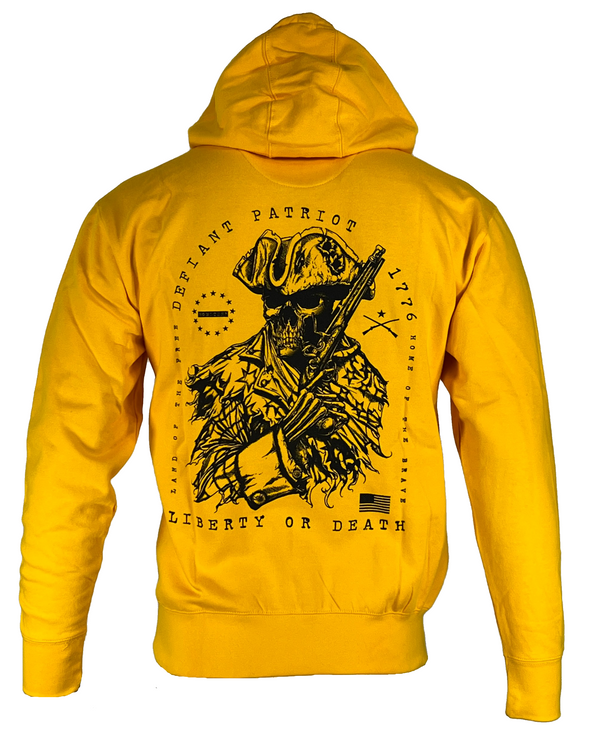Howitzer Style Men's Hoodie DEFIANT PATRIOT Military Grunt MFG