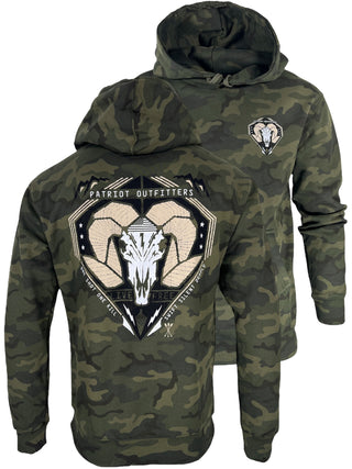 Howitzer Style Men's Hoodie Patriot Outfitters' Heavyweight Military Grunt MFG