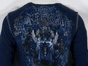 Archaic By Affliction Men's Thermal Shirt Marble