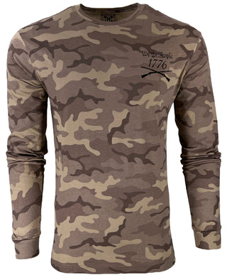 Howitzer Style Men's T-Shirt WE WILL DEFEND Military Grunt MFG