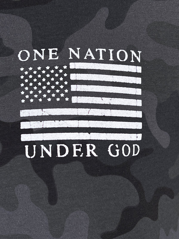 Howitzer Style Men's T-Shirt Under God Military Grunt MFG