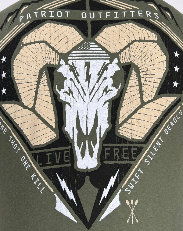 Howitzer Style Men's T-Shirt Patriot Outfitters Military Grunt MFG