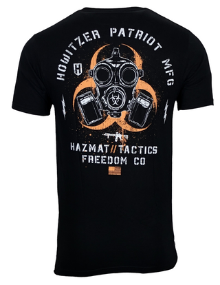 Howitzer Style Men's T-Shirt HAZMAT TACTICS Military Grunt MFG