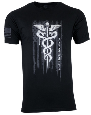 HOWITZER Style Men's T-Shirt HONOR HEROES Military Grunt