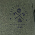 Howitzer Style Men's T-Shirt HEART OF A WARRIOR Military Grunt MFG