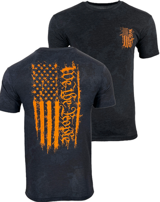 Howitzer Style Men's T-Shirt PEOPLE FLAG SPARY Military Grunt MFG