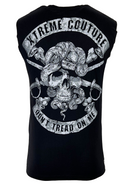 Xtreme Couture Men's T-shirt DON'T TREAD MUSCLE TEE Sleeveless Black
