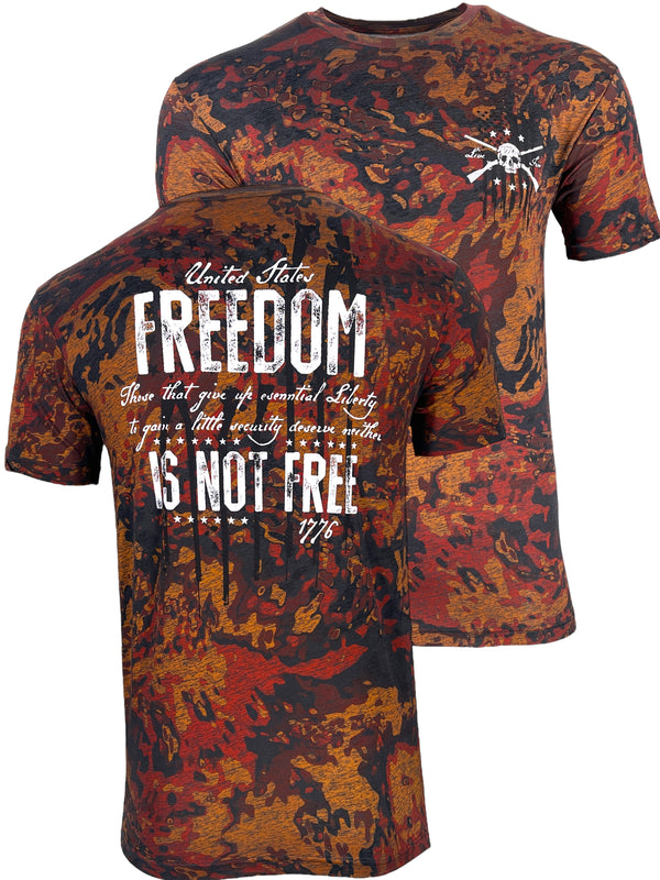 Howitzer Style Men's T-Shirt Essential Freedom Military Grunt MFG *