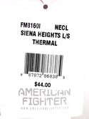 AMERICAN FIGHTER SIENA HEIGHTS Men's THERMAL L/S