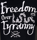 Howitzer Style Men's T-Shirt Over Tyranny Military Grunt MFG