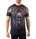 AFFLICTION Men's T-shirt WITCH HUNT Skull Biker Wings S-3XL NWT