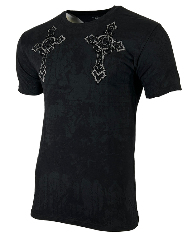 Xtreme Couture by Affliction Men's T-Shirt Stone Ranger Biker