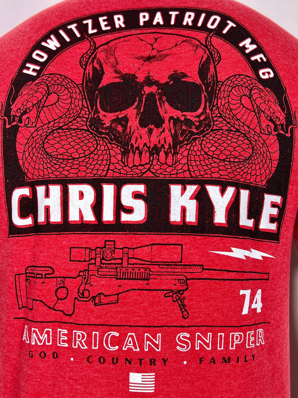 Howitzer Style Men's T-Shirt Chris kyle Snake Military Grunt MFG