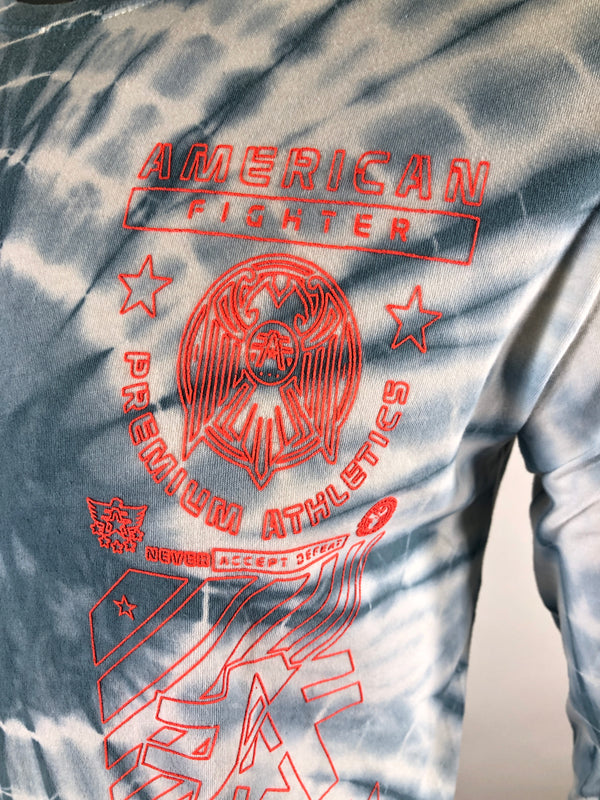 AMERICAN FIGHTER Men's Long Sleeve  T-Shirt BRIDGE CITY