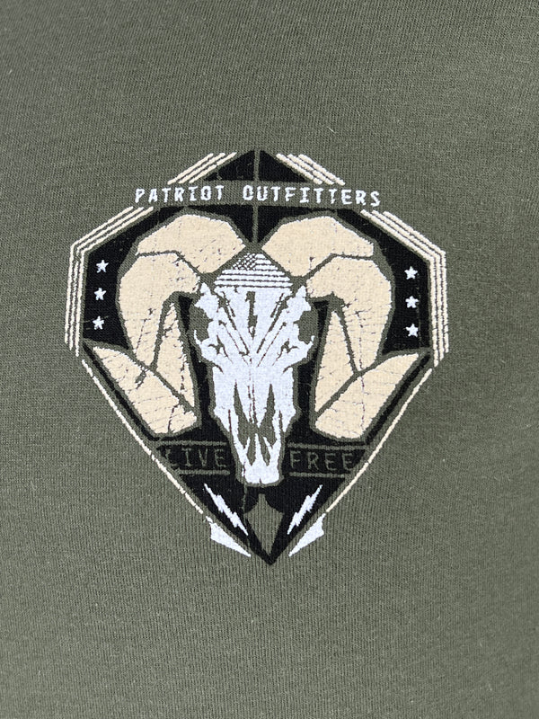Howitzer Style Men's T-Shirt Patriot Outfitters Military Grunt MFG