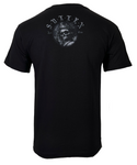 Sullen Men's T-shirt KINGDOM Jet Black Tee Tattoo Skull Premium Quality Artwork