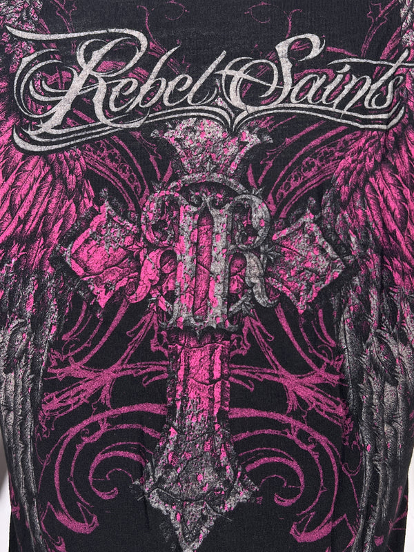 Rebel Saint by Affliction Women's T-shirt Scattered