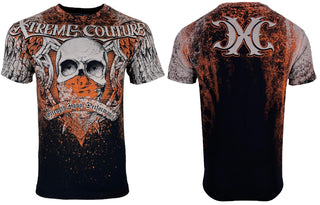 Xtreme Couture by Affliction Men's T-Shirt Orthodox Skull Biker