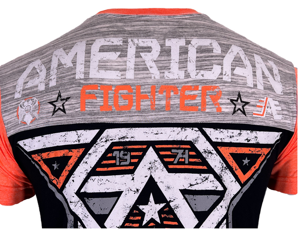 American Fighter Men's T-shirt Hunter Crew neck Athletic Fit Panel tee XS-4XL *