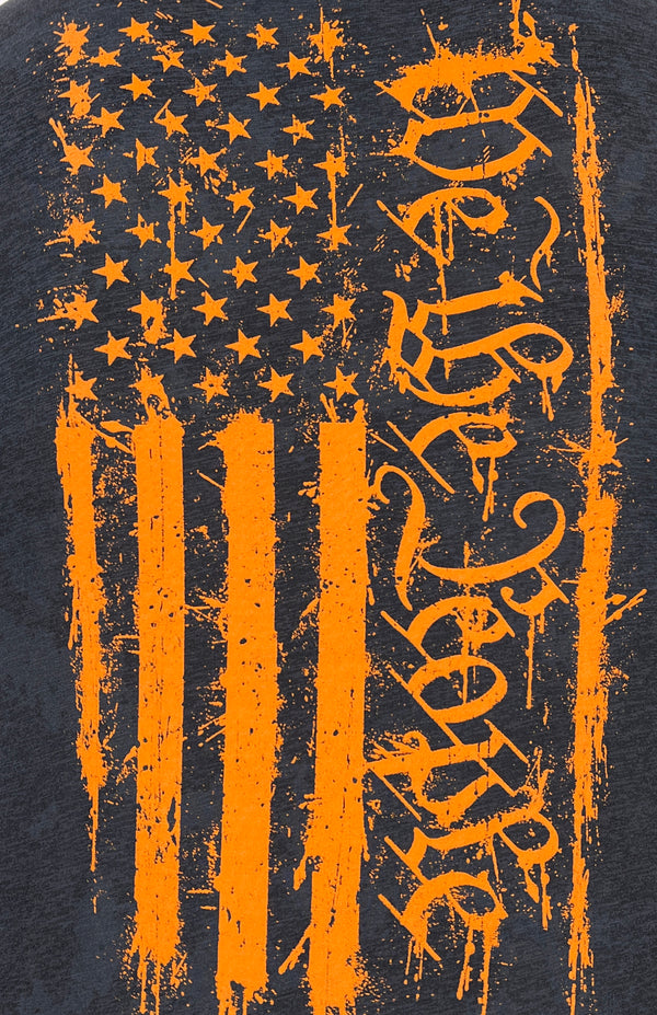 Howitzer Style Men's T-Shirt PEOPLE FLAG SPARY Military Grunt MFG