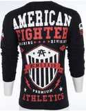 American Fighter Men's Long Sleeve Shirt Dalton Black