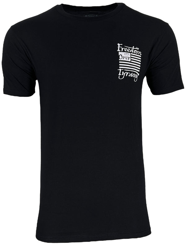 Howitzer Style Men's T-Shirt Over Tyranny Military Grunt MFG