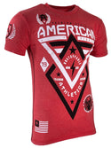 American Fighter Men's T-shirt Alaska Red *