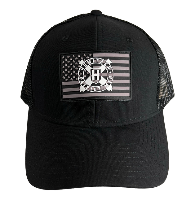 Howitzer Style Men's Hat HOWITZER HAT Military Grunt Black