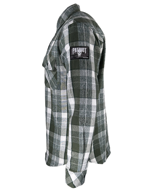 Howitzer Style Men's Button Down Flannel Gorge Military Grunt MFG