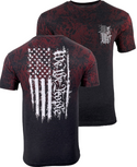 Howitzer Style Men's T-Shirt PEOPLE FLAG SPARY Military Grunt MFG