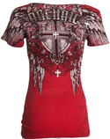 Archaic by Affliction Women's T-shirt Criterion  ^