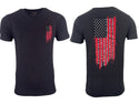 Howitzer Style Men's T-Shirt SUPPORT AN DEFEND Military Grunt MFG