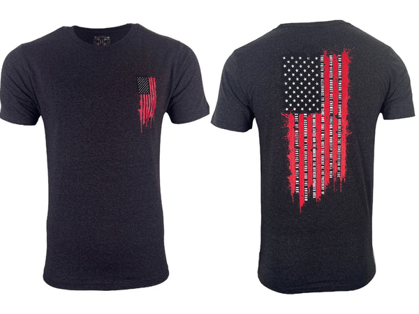 Howitzer Style Men's T-Shirt SUPPORT AN DEFEND Military Grunt MFG