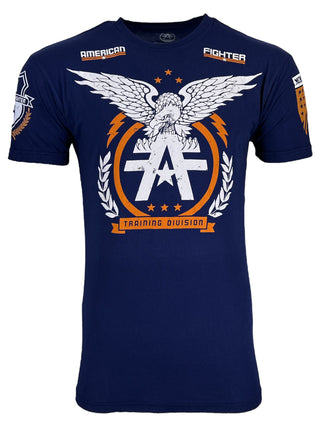 American Fighter Men's T-shirt Take Flight Navy *