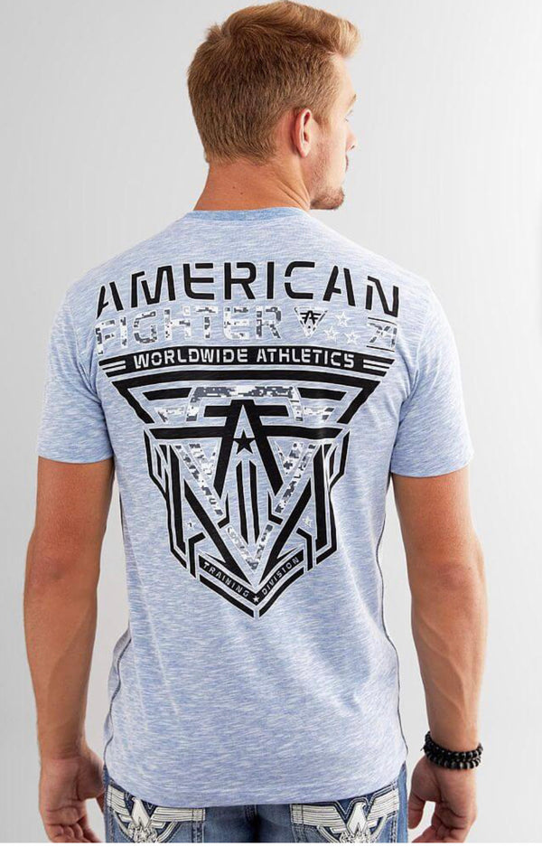 AMERICAN FIGHTER Men's T-Shirt S/S ROBERTSON TEE Premium Athletic MMA